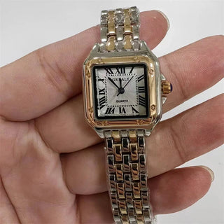 Gold Stainless Steel Fashion Quartz Watch - Diva Melody