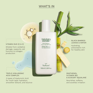 [haruharuwonder] Black Bamboo Top-to-Toe SPF Veil 100ml - Diva Melody