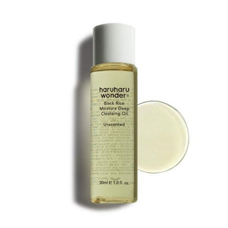 [haruharuwonder] Black Rice Moisture Deep Cleansing Oil 30ml_Official - Diva Melody