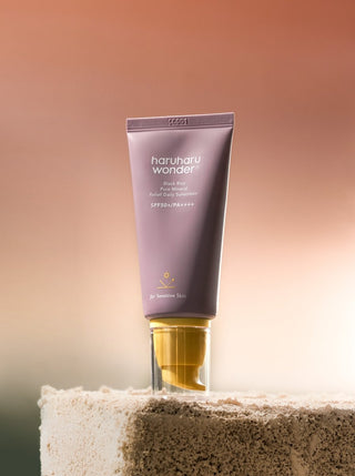 [haruharuwonder] Black Rice Pure Mineral Relief Daily Sunscreen Unscented SPF50+ 50ml - Diva Melody