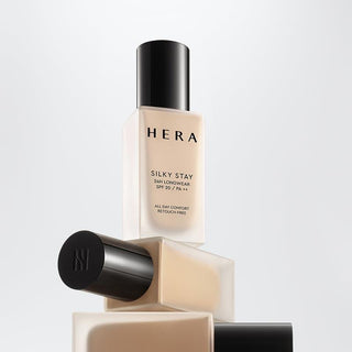 [Hera] Silky Stay Foundation 24h Longwear PA++ 30g - 23C1 PINK BEIGE - Diva Melody