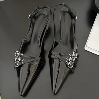 High Heels Pointed Toe Sandals - Diva Melody