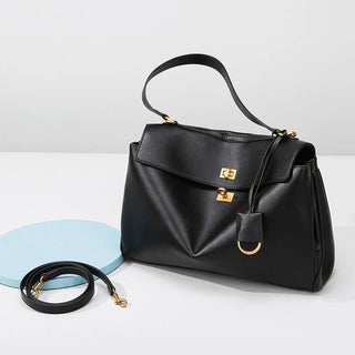 High - quality Soft Leather Handbag - Diva Melody