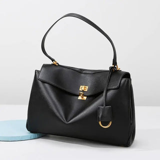 High - quality Soft Leather Handbag - Diva Melody