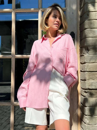 High Waist Loose Shorts - Diva Melody