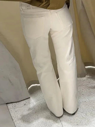 High - Waist Straight Leg Pants - Diva Melody