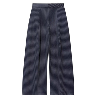 High Waisted Pleated Baggy Wide Leg Pants - Diva Melody