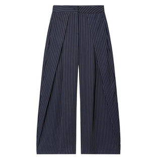High Waisted Pleated Baggy Wide Leg Pants - Diva Melody