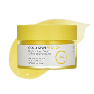 [HolikaHolika] Gold Kiwi Vita C Plus Brightening Cream 50ml - Diva Melody