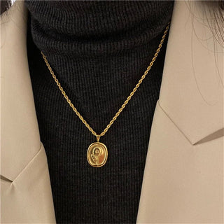 Hollow Heart Charm Clavicle Chain Necklace Pendant Jewelry Gift - Diva Melody