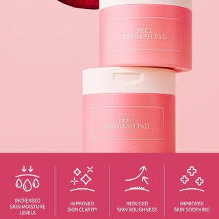 [ImFrom] Beet Refresh Pad - 60 Sheets - Diva Melody