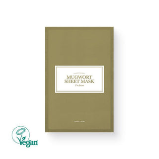 [ImFrom] Mugwort Sheet Mask 23 ml (1ea) - Diva Melody