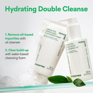 [Innisfree] Green Tea Amino Acid Cleansing Foam 150ml - Diva Melody