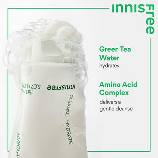 [Innisfree] Green Tea Amino Acid Cleansing Foam 150ml - Diva Melody