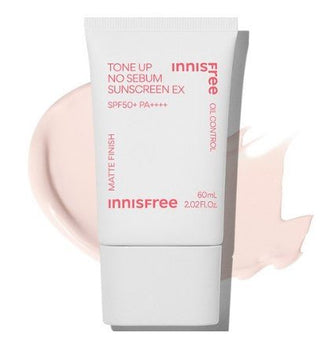 [Innisfree] Tone Up No Sebum Sunscreen SPF50+ PA++++ 60ml - Diva Melody