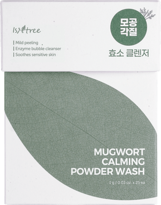 [Isntree] Mugwort Calming Powder Wash 1g*25ea - Diva Melody