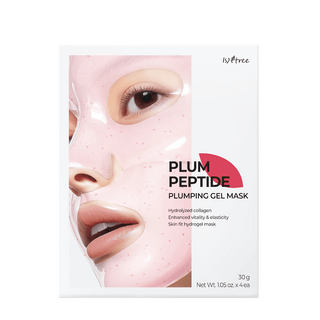 [Isntree] Plum Peptide Plumping Gel Mask 30g*4ea - Diva Melody