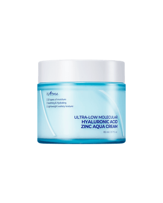 [Isntree] Ultra-Low Molecular Hyaluronic Acid Zinc Aqua Cream 80ml - Diva Melody