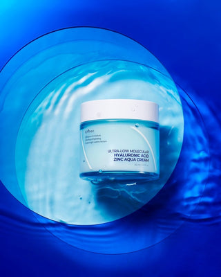 [Isntree] Ultra-Low Molecular Hyaluronic Acid Zinc Aqua Cream 80ml - Diva Melody