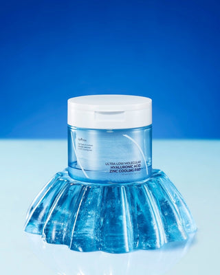 [Isntree] Ultra-Low Molecular Hyaluronic Acid Zinc Cooling Pad 150ml 60ea - Diva Melody
