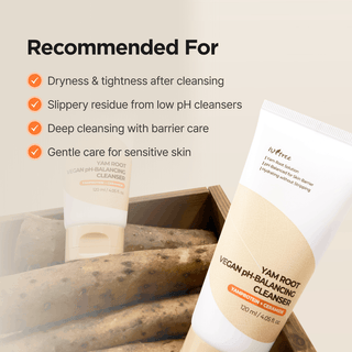 [Isntree] Yam Root Vegan pH-Balancing Cleanser 120ml - Diva Melody