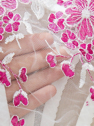 Lace Floral Pink Lingerie Set - Diva Melody