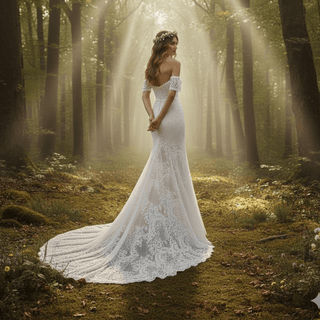 Lace Sweetheart Mermaid Wedding Dress - Diva Melody