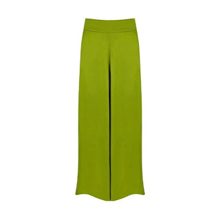 Lace - Up V - Neck Top & Wide Leg Pants - Diva Melody