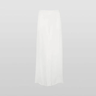 Lace - Up V - Neck Top & Wide Leg Pants - Diva Melody