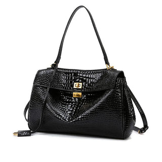 Large Capacity Soft Leather Handbag - Diva Melody