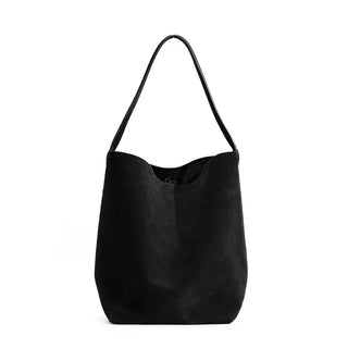 Large Capacity Soft Leather Shoulder Bag - Diva Melody