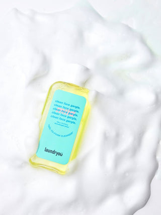 [Laundryou] Clean Face Gargle Gel-to-Foam Cleanser Mild 160g - Diva Melody