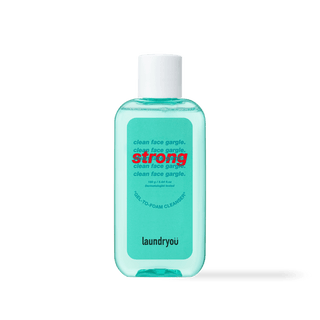 [Laundryou] Clean Face Gargle Gel-to-Foam Cleanser Strong 160g - Diva Melody
