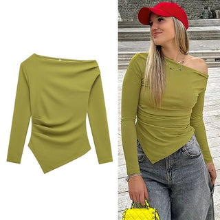 Long Sleeve Off - Shoulder Top - Diva Melody