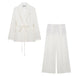 White Top + Pants