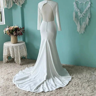 Luxurious Velvet Wedding Gown - Diva Melody