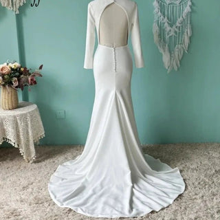 Luxurious Velvet Wedding Gown - Diva Melody