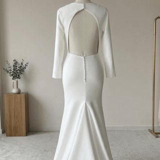 Luxurious Velvet Wedding Gown - Diva Melody