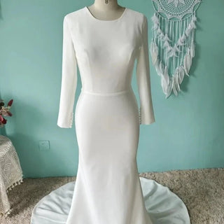 Luxurious Velvet Wedding Gown - Diva Melody