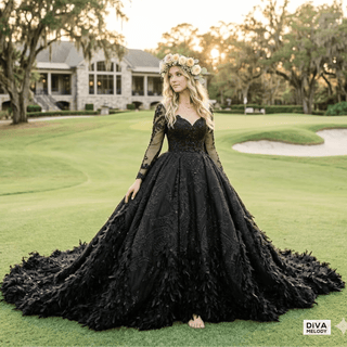 Luxury Ball Gown Wedding Dress - Diva Melody