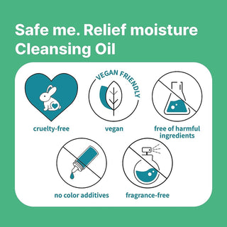 [Makeprem] Safe me. Relief Moisture Cleansing Oil - 210ml - Diva Melody