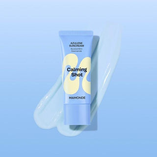 [Mamonde] Calming Shot Azulene Suncream SPF50+PA++++ 35mL - Diva Melody