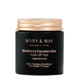 [Mary&May] Blackberry Complex Glow Wash off Pack 125g - Diva Melody