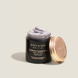 [Mary&May] Blackberry Complex Glow Wash off Pack 125g - Diva Melody