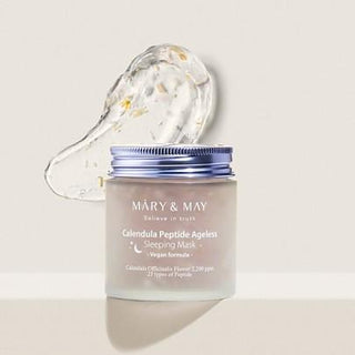 [Mary&May] Calendula Peptide Ageless Sleeping Mask 110g - Diva Melody
