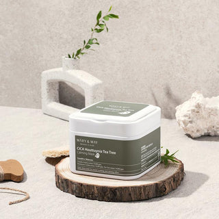 [Mary&May] Cica Houttuynia cordata Tea Tree Calming Mask Pack - 30 sheets - Diva Melody