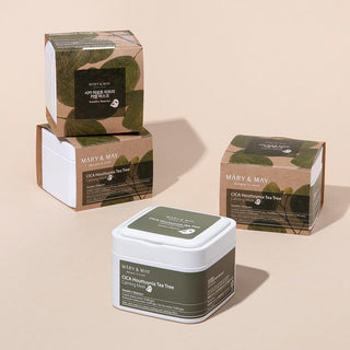 [Mary&May] Cica Houttuynia cordata Tea Tree Calming Mask Pack - 30 sheets - Diva Melody