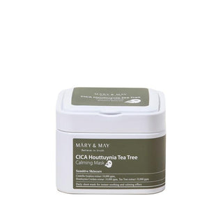 [Mary&May] Cica Houttuynia cordata Tea Tree Calming Mask Pack - 30 sheets - Diva Melody