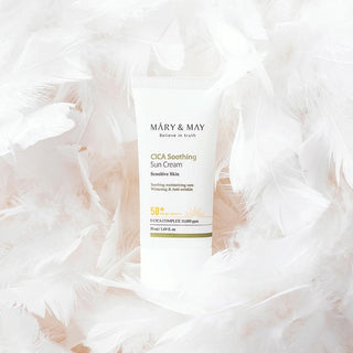 [Mary&May] CICA Soothing Sun Cream SPF50+ PA++++ - 50ml - Diva Melody