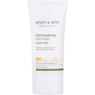 [Mary&May] CICA Soothing Sun Cream SPF50+ PA++++ - 50ml - Diva Melody